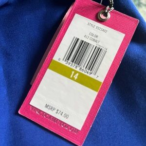 Vince Camuto cobalt blue skirt
